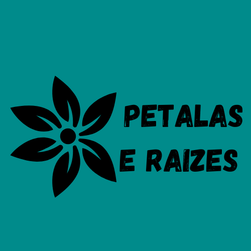 petalas e raizes logo