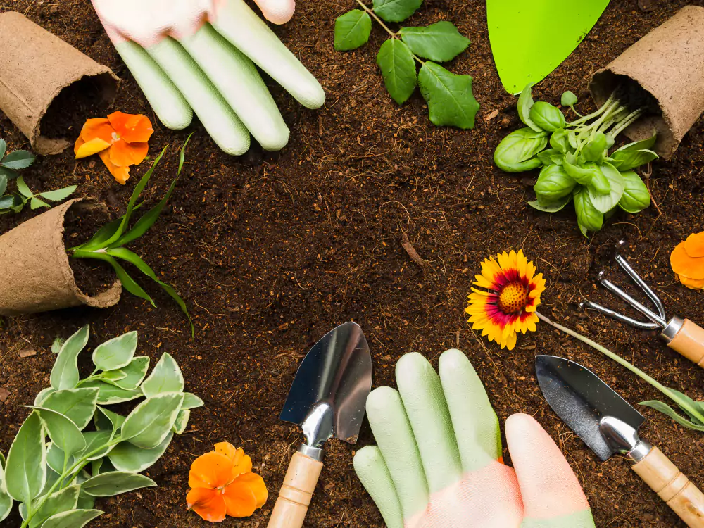 ferramentas para jardinagem